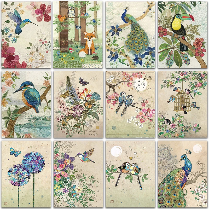 5D DIY Diamond Painting Kit animals bird owl Full Square&Round Diamond embroidery Cross stitch mosaic home decor art