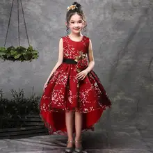 От 8 до 12 лет, детское Пышное Платье-пачка с цветочным декором, модное, модное, комфортное, мягкое, без рукавов, необычное, торжественное платье