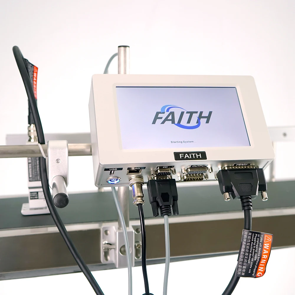Высокоскоростной Интернет принтер Faith TIJ умная печать сенсорный экран QR код