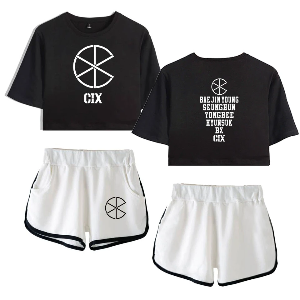 F T Kpop Cix 1st Ep Album Hello Chapter 1 Hello Stranger Print Leisure Women Two Piece Set Shorts T Shirts Casual Clothes Women S Sets Aliexpress F T Kpop Cix 1st Ep Album Hello Chapter 1 Hello Stranger Print Leisure Women Two Piece Set Shorts T Shirts Casual Clothes Women S Sets Aliexpress