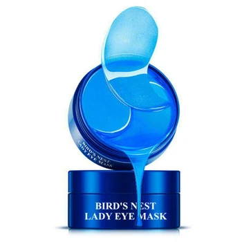 

Blue Crystal Eye Mask 30pairs/set Collagen Anti Wrinkle Gel Sleep Eye Mask Anti-Puffiness Moisturizing Whitening Collagen Mask
