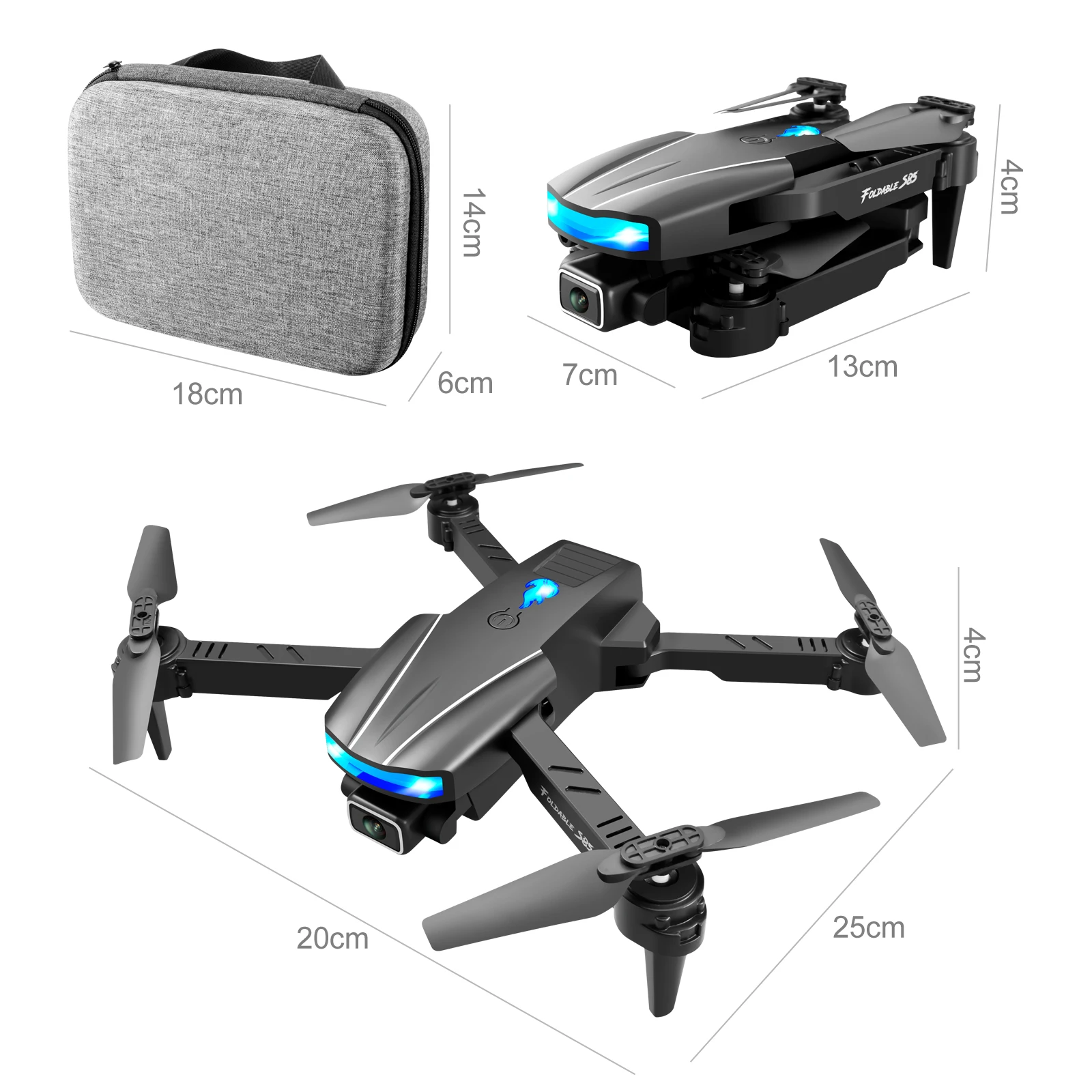 outdoor rc helicopter S85 Pro Quadcopter 4K HD Dual Camera Wifi FPV Drones With Infrared Obstacle Avoidance Rc Helicopter Quadcopter Mini Drone Toys remote control helicopter