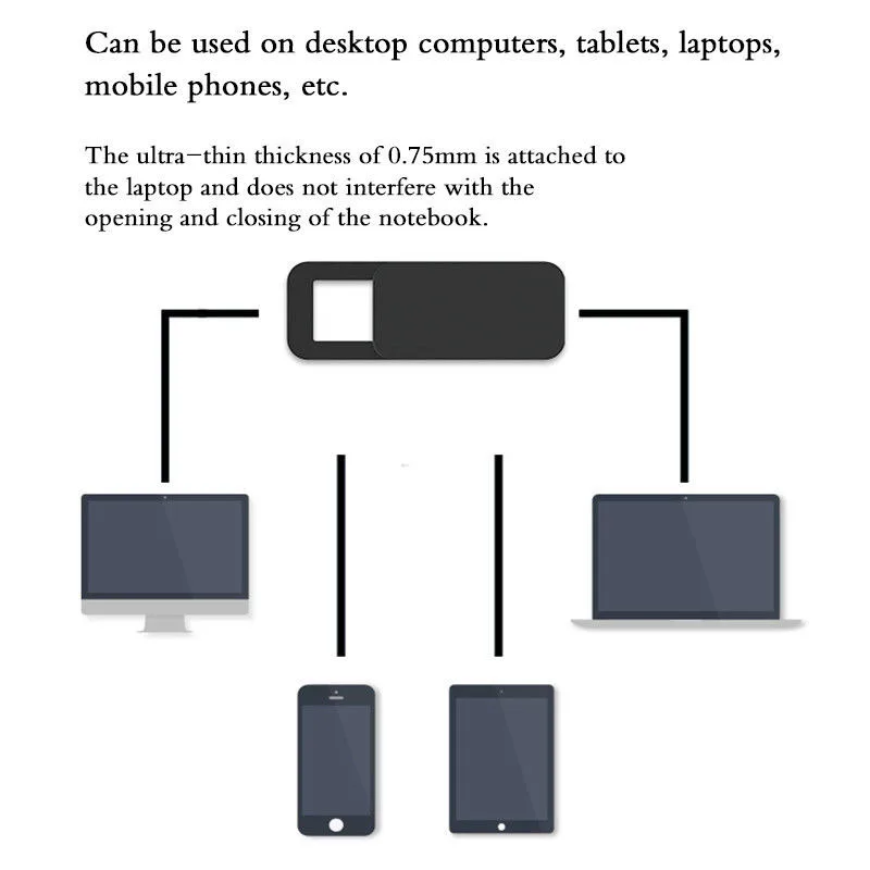 3Pcs Mini Magnet WebCam Slider Camera Cover For IPad Web Laptop PC With new card slot, easy to push, open or close 3Pcs Mini Magnet WebCam Slider Camera Cover For IPad Web Laptop PC With new card slot, easy to push, open or close