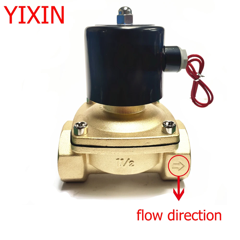 Electric Solenoid Valve 1/4" 3/8" 1/2" 3/4" 1" DN8/10/15/20/25/50 Normally Closed Pneumatic for Water Oil Air 12V 24V 220V motorized ball valve