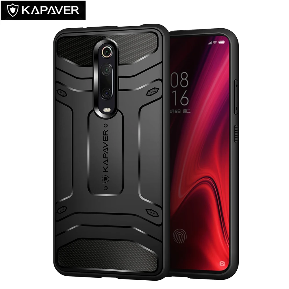 Роскошный силиконовый чехол KAPAVER для Xiaomi Redmi K20 Pro противоударный чехол-бампер |