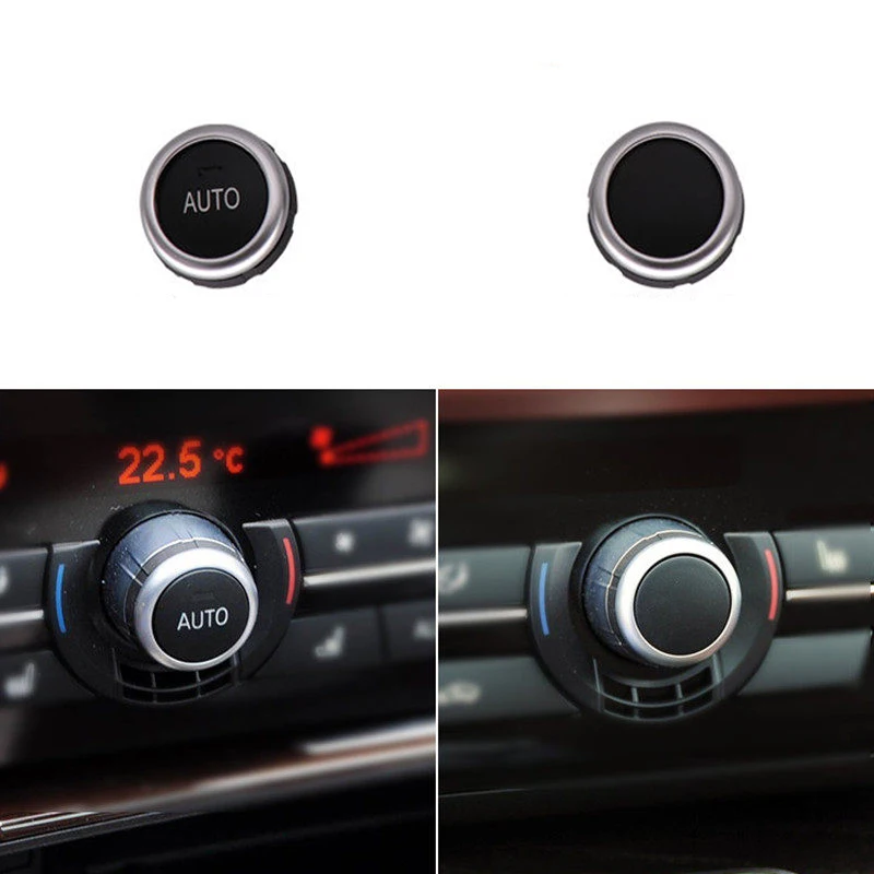 Elenxs Air Conditioning Knob Set Car Replacement for F10 F18 F07 F1 F16 