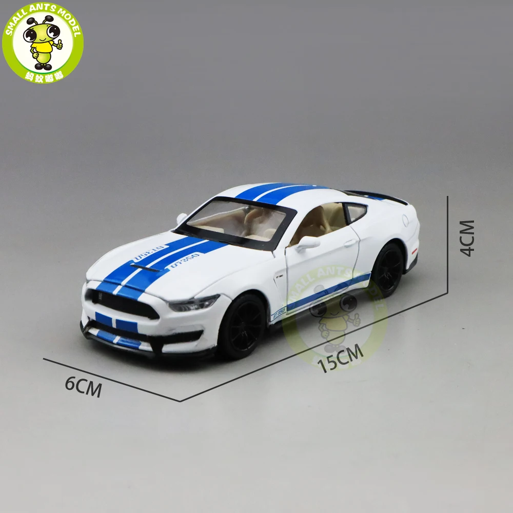 1/32 Ford Mustang Shelby GT350 литая модель автомобиля игрушки Дети Мальчики Девочки Подарки для детей