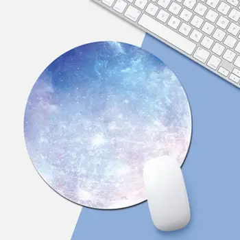 

20cm Round Mouse Pad Planet Series Mat Moon Computer Non-slip Mat PC Laptop Notebook Mousepad For Gamer