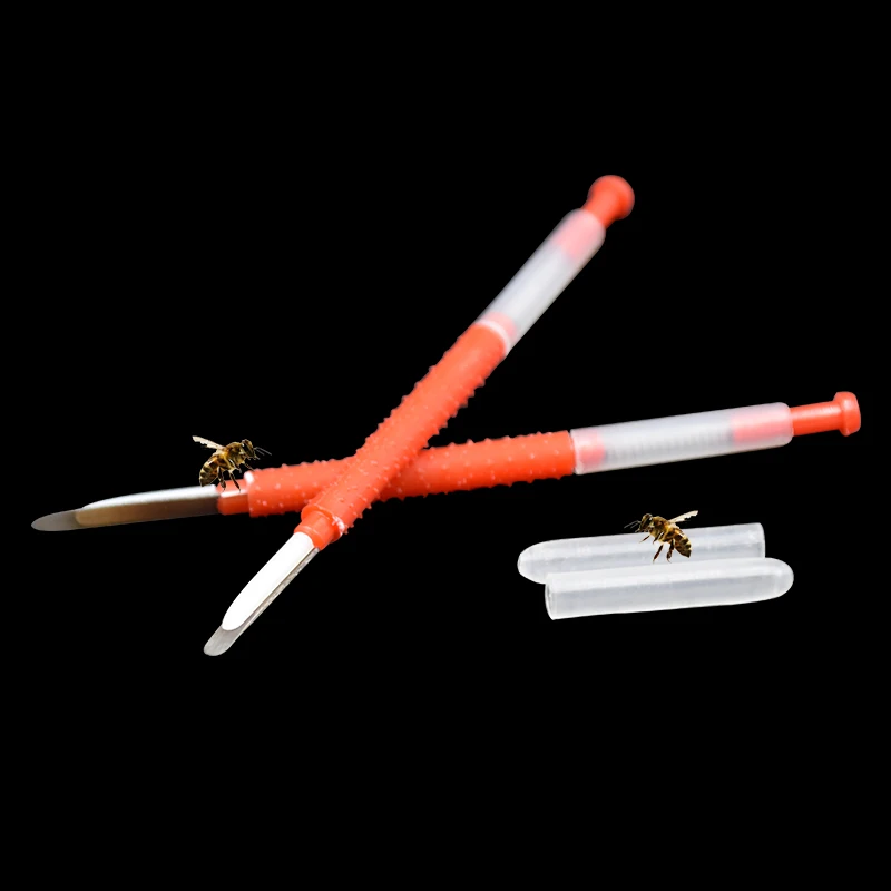 10 шт. инструмент для пчеловодства пчелиная матка Larva apculture Выдвижной Инструмент для прививки игла для насекомых инструменты