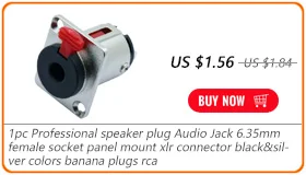 20шт/10 комплектов мужской и женский 3PIN XLR штекер+ 3PIN XLR гнездо С Пылезащитным колпачком Простой DIY комплект для аудио проекта