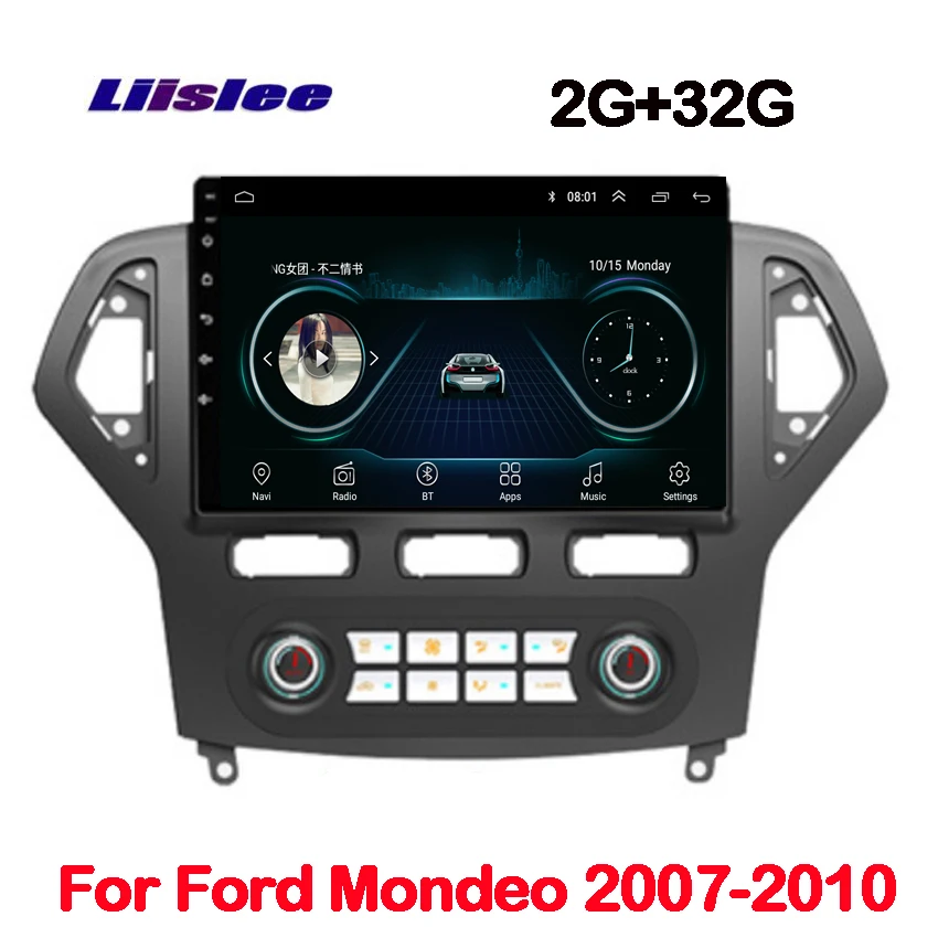 Для Ford Mondeo 2 2007 2008 2009 2010 автомобильный Радио Аудио Видео Мультимедиа DVD плеер WIFI DVR