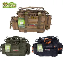 Dream Fishing 36*18*23 см Рыболовная Сумка YKK на молнии многофункциональная Водонепроницаемая нейлоновая сумка 1200D Pescaria для рыболовных аксессуаров рюкзак