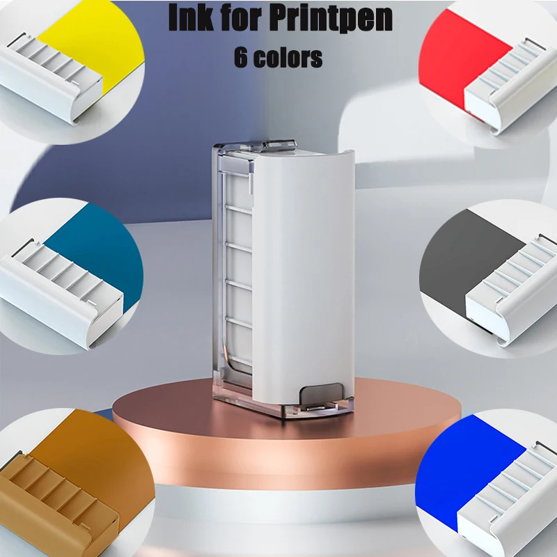 Evebot Ink for Portable Printpen Mini Printer Inkjet Pen Portables Handheld Printers Small Color DIY Printing Android/IOS | Компьютеры и