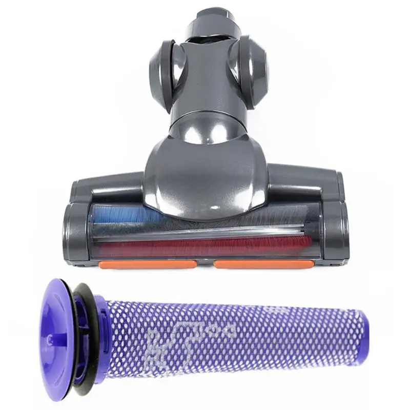 Предварительно и задний фильтр Электрический пол головка щетка для Dyson V6 триггер пылесос