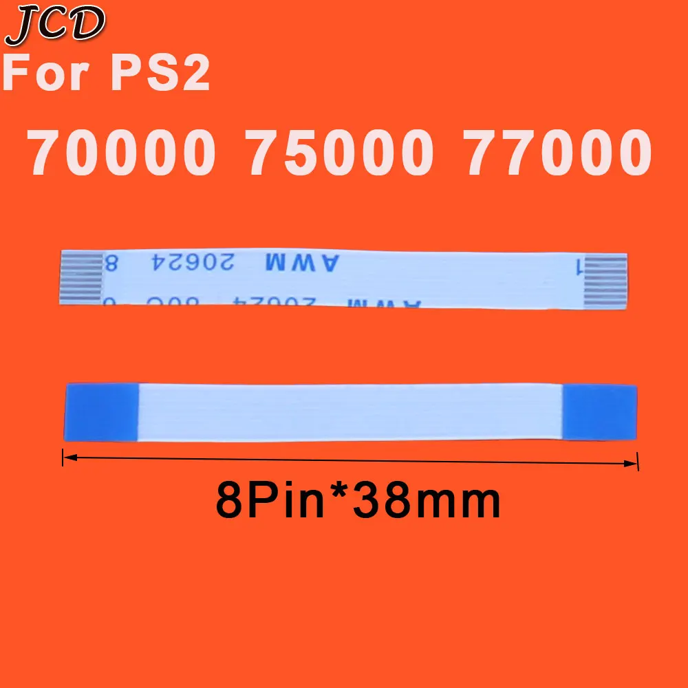 JCD 10 шт./лот ленточный переключатель питания кабель для PS2 30000 70000 90000 50000 75000 Выключатель Питания плоский кабель запасная часть