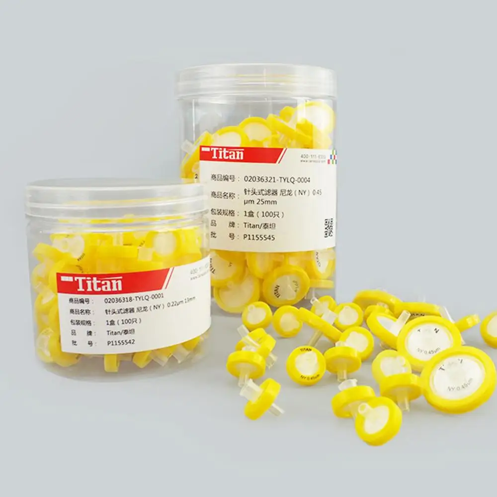 

Laboratory Supplies Nylon Material Needle Filter Experiment Syringe Accessories Disposable Syringe Filter