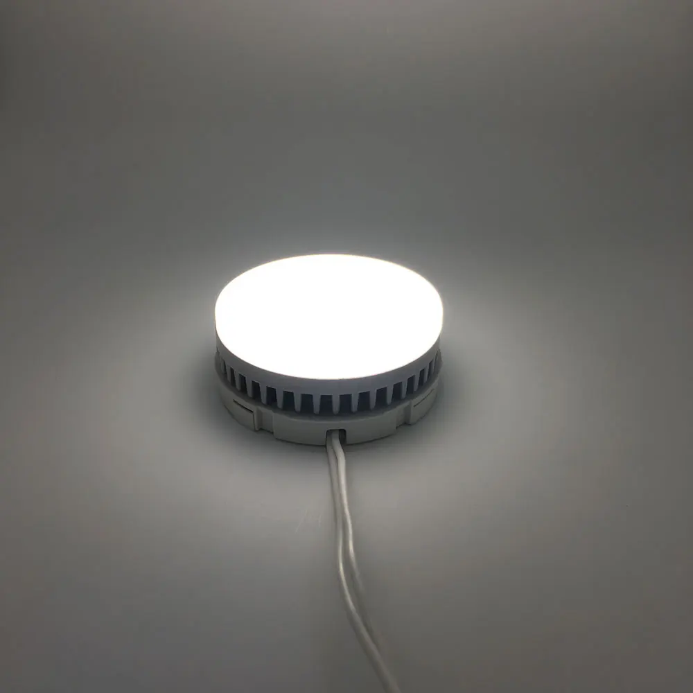 Светодиодный светильник GX53 5 Вт супер яркий светодиодный smd2835 gx 53 220 В 230 240 в теплый