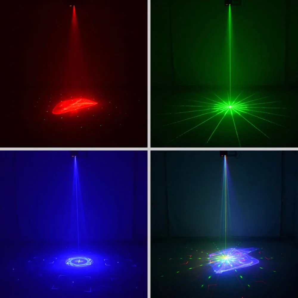 Миниатюрный RGB проектор AUCD 400 МВт 8 больших проекторов Смешанная водяная волна