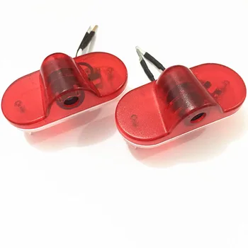 

For Skoda Octavia Led Logo Projector Door Lights 3D Welcome Puddle Lights Ghost Shadow Courtesy Step Light Car Accessories