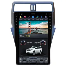 1" Tesla Android стерео радио аудио DVD gps навигация головное устройство Sat Nav для Toyota Land Cruiser Prado