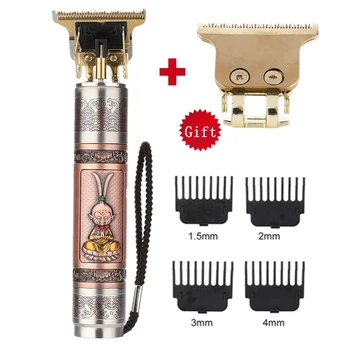 

Men's Hair Trimmer Clipper Hitter Cordless Trimmer Men Baldheaded Hair Clipper HairCutting Machine+Replaced 0mm Hair Cutter head