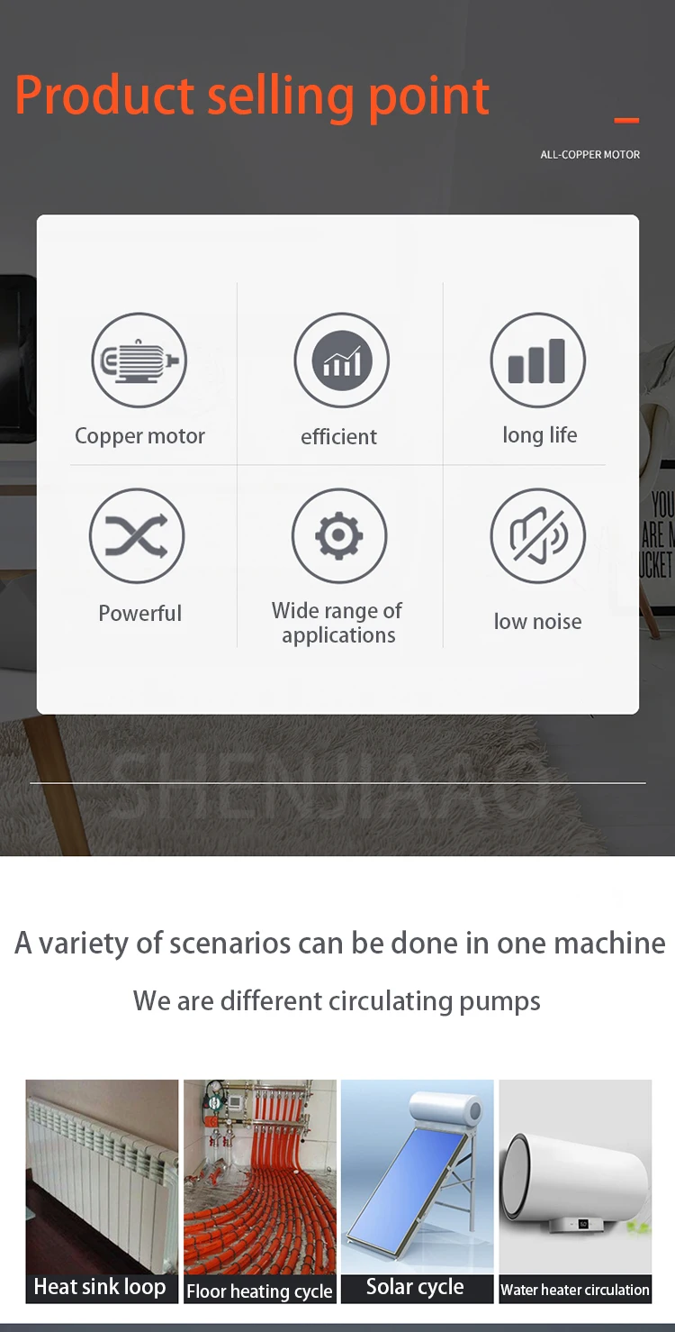 circulação de aquecimento de calor bomba de