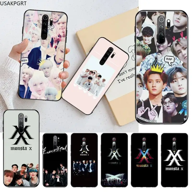 Чехол для телефона KPOP Boy Group Monsta X Redmi Note 9 8 8T 8A 7 6 6A Go Pro Max K20 K30 | Мобильные телефоны и