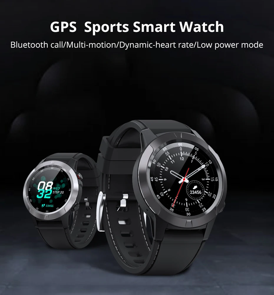 Makibes M4 Смарт-часы компас многоязычный gps для мужчин спортивный монитор сердечного ритма напоминание о звонках активности фитнес-трекер
