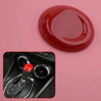 

Red Gear Shift Lever Knob Head Decor Cover Trim Fit For Chevrolet Camaro 2017+