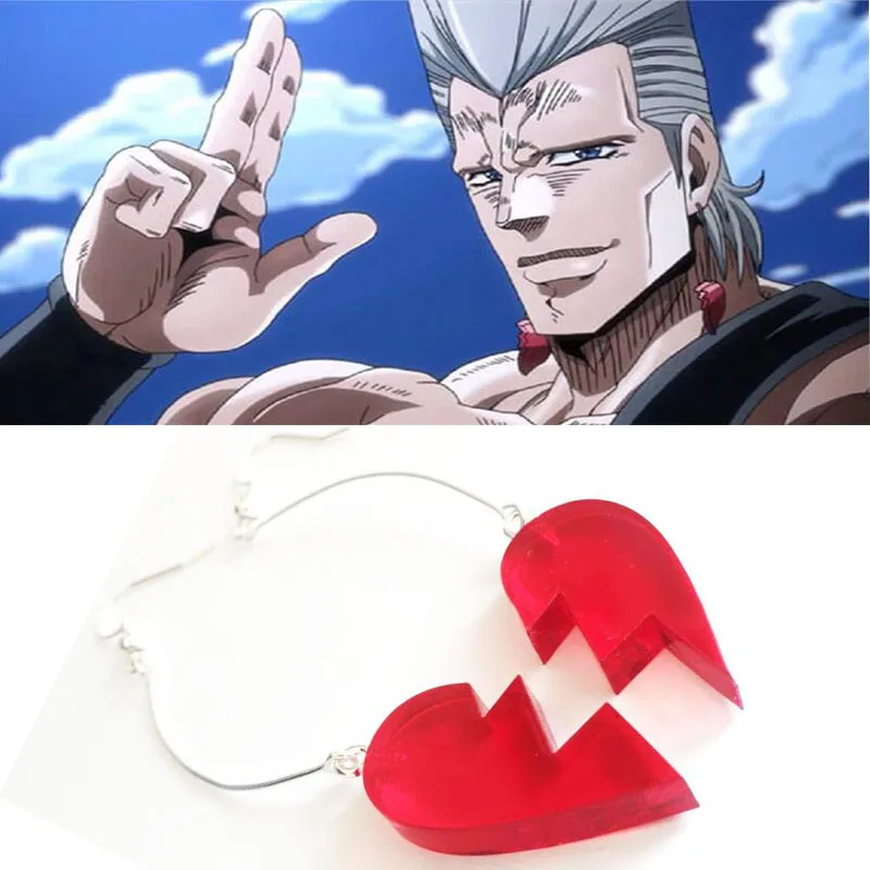 Аниме стержня уха JoJo jojo странные приключения кудзё Джотаро серьга Хэллоуин для