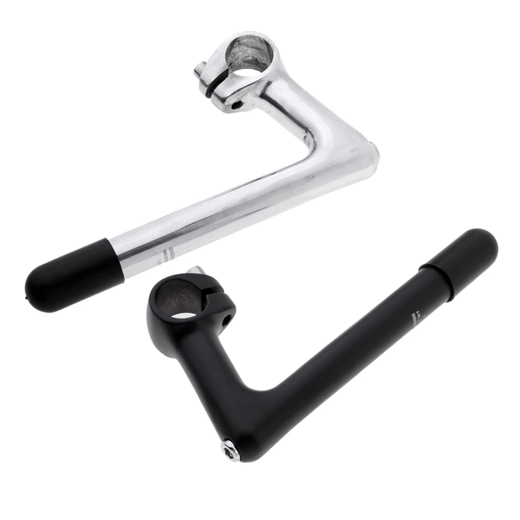 22.2×25.4mm Gooseneck Quill Stem Aluminum Alloy Bike Parts with Handlebar Clamp and Threaded Tube 22.2×25.4mm Gooseneck Quill Stem Aluminum Alloy Bike Parts with Handlebar Clamp and Threaded Tube