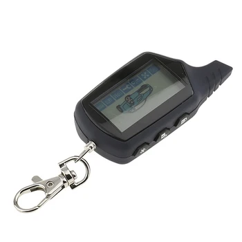 

Hot sale Car Alarm Anti-theft System B9 LCD Remote Controller For 2 Way Starline B9 Engine Starter Fob Keychain/lcd Body Remote