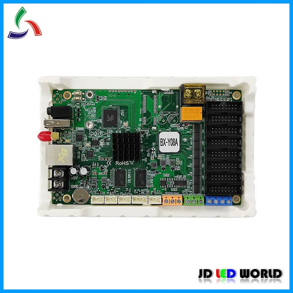 BX-Y08A Video LED Screen Multimedia Player Controller Card Support Wifi 8 Groups HUB75 Provide Second Development File | Электронные