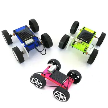 

1PCS Mini DIY Assembly Solar Panel Energy Car Kit Electric Toy Vehicle Model Kids Funny Technology Educational Toy