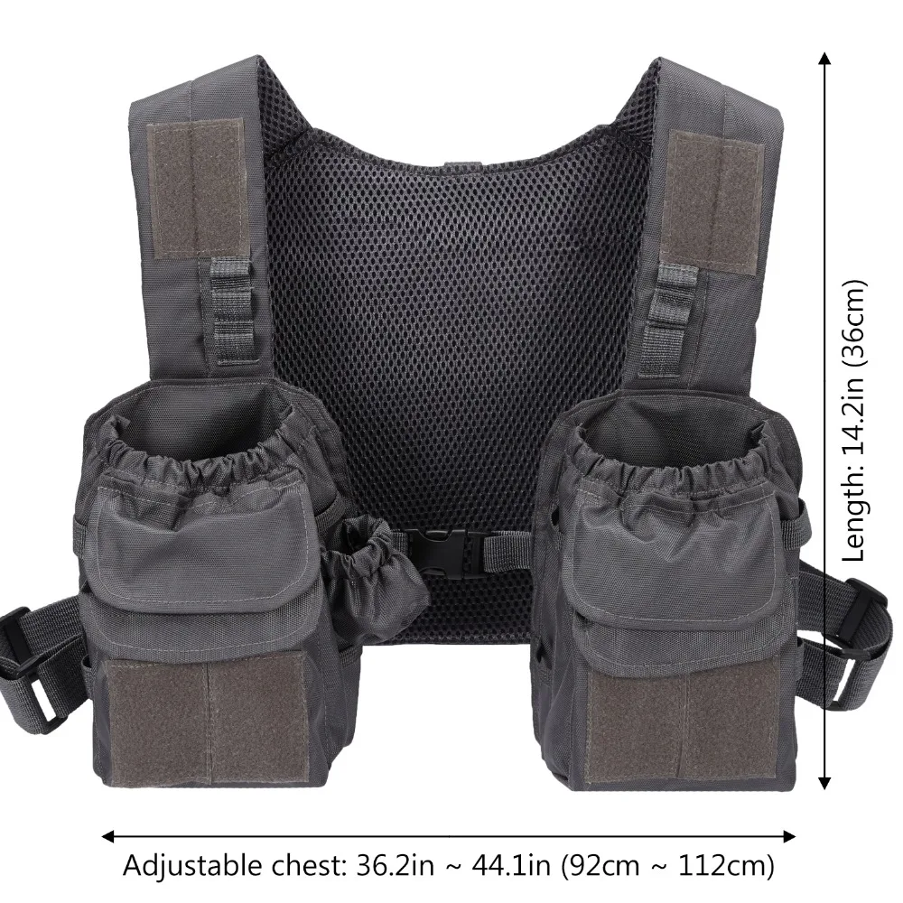 2 chest pack vest