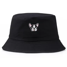 

cute Puppy Foldable Bucket Hat for men women Caps Panama boys fold Sun beach Hat Summer outdoor bob fisherman cap