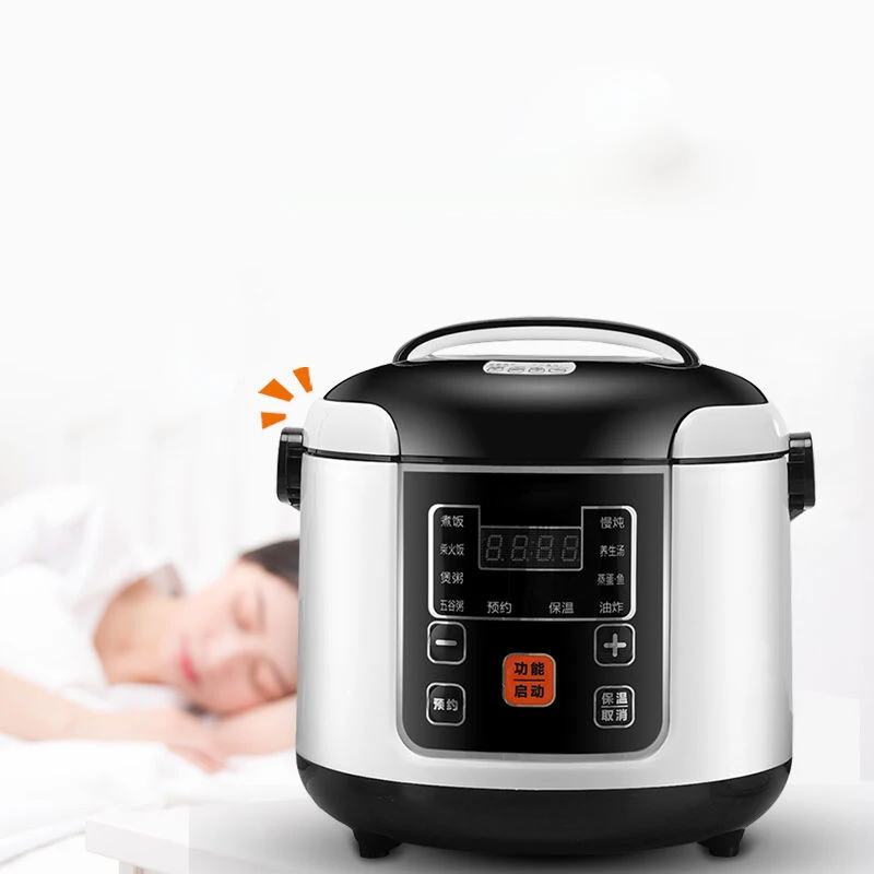 2L Portable Car Rice Cooker Electric Truck Multicooker Soup Porridge Cooking Food Steamer Electric Lunch Box 12V or 24V rice cooker electric cooker electric cooking pot