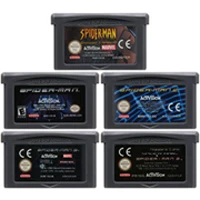 32 бит видеоигры картридж Консоли Карты для nintendo GBA человек паук английская языковая версия