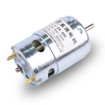 

895 DC motor double ball bearing strong motor 12v2v high power high torque motor
