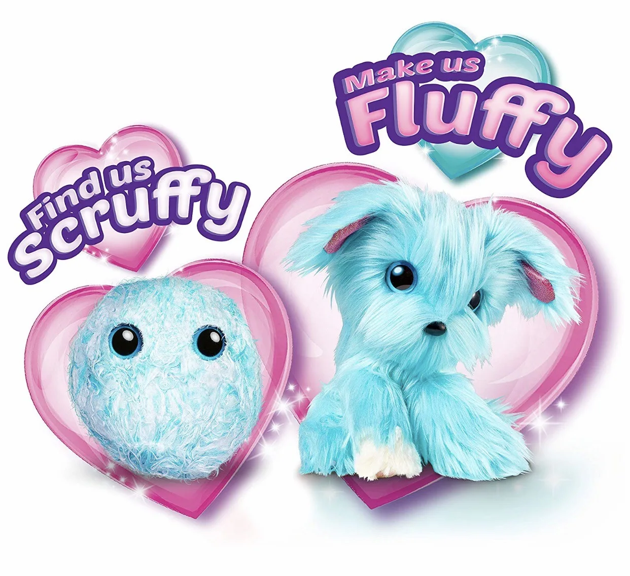 fluffy bath water plush pet blind bag ball