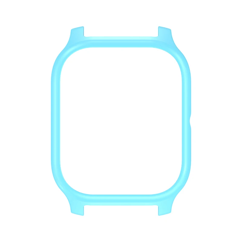 Защитный чехол для Xiaomi Huami Amazfit GTS TPU Рамка для Amazfit GTS Смарт-часы крышка пластик PC протектор Аксессуары - Цвет: Sky blue