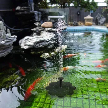 

Solar Powered Fountain Outdoor Bird Bath Watering Submersible Pump for Garden Park Pond Patio Aquarium Pool