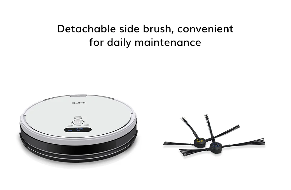 ILIFE V8 Plus Wet Mop Navigation Planned Robot Vacuum Cleaner