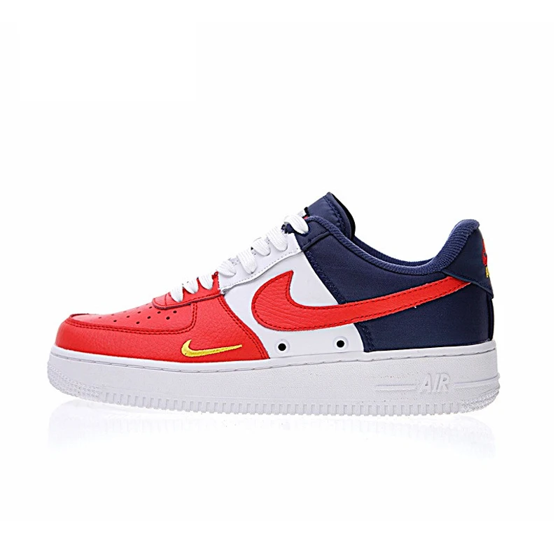 Оригинальные кроссовки для скейтбординга от Nike Air Force 1, мужские износостойкие классические нескользящие спортивные уличные кроссовки 823511