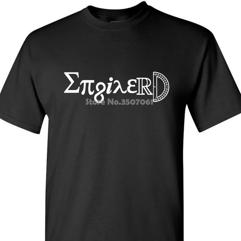 Enginerd Engineer Shirt Saying Computer Math Geek Nerd Tshirt Gift For Trust Me I'm An Pi Symbol Stylish coat clothes tops | Мужская
