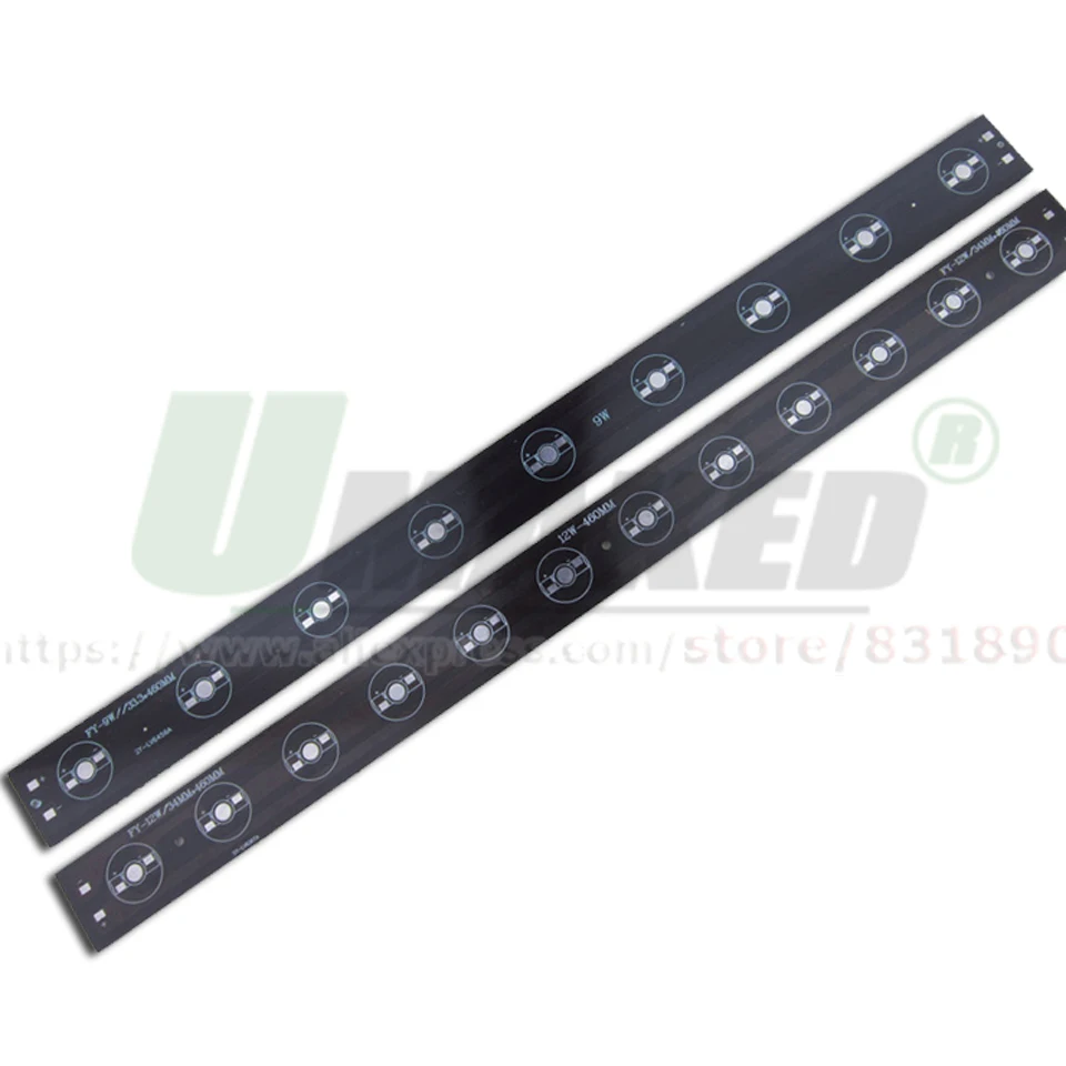 20 светодиодный т. алюминиевая светодиодная панель 9 вт/12 вт 460*34 мм|led light