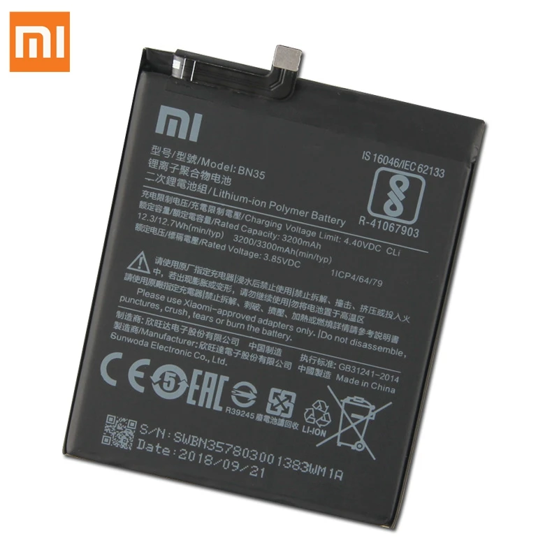 Оригинальная сменная батарея BN43 для Xiaomi Redmi Note 4 X 4X Note 4 Global Snapdragon 625 Redrice Note4X стандартная версия