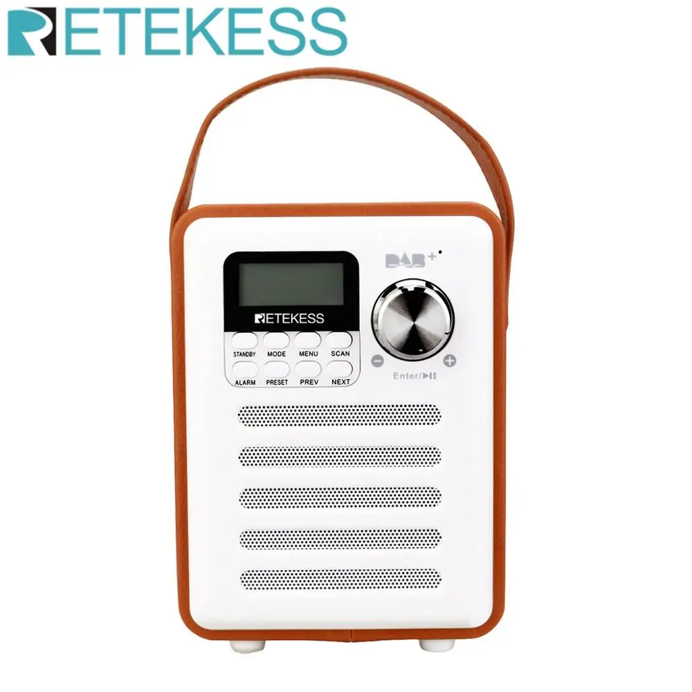 Retekess TR401 портативный DAB радио + FM RDS карманный цифровой приемник поддержка AUX/USB/TF