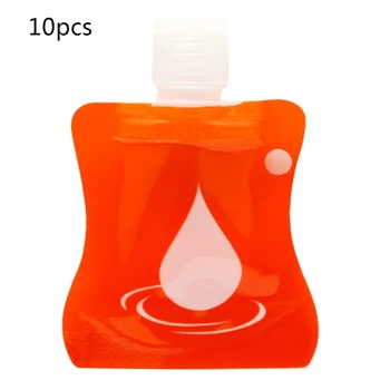 

10Pcs Refillable Empty Bottle Tube Cartoon Fruit Shaped Hand Sanitizer Container GXMC