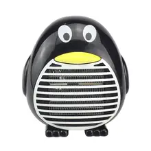 Портативный в форме пингвина мгновенный Электрический тепловентилятор Домашний Настольный зимний обогреватель